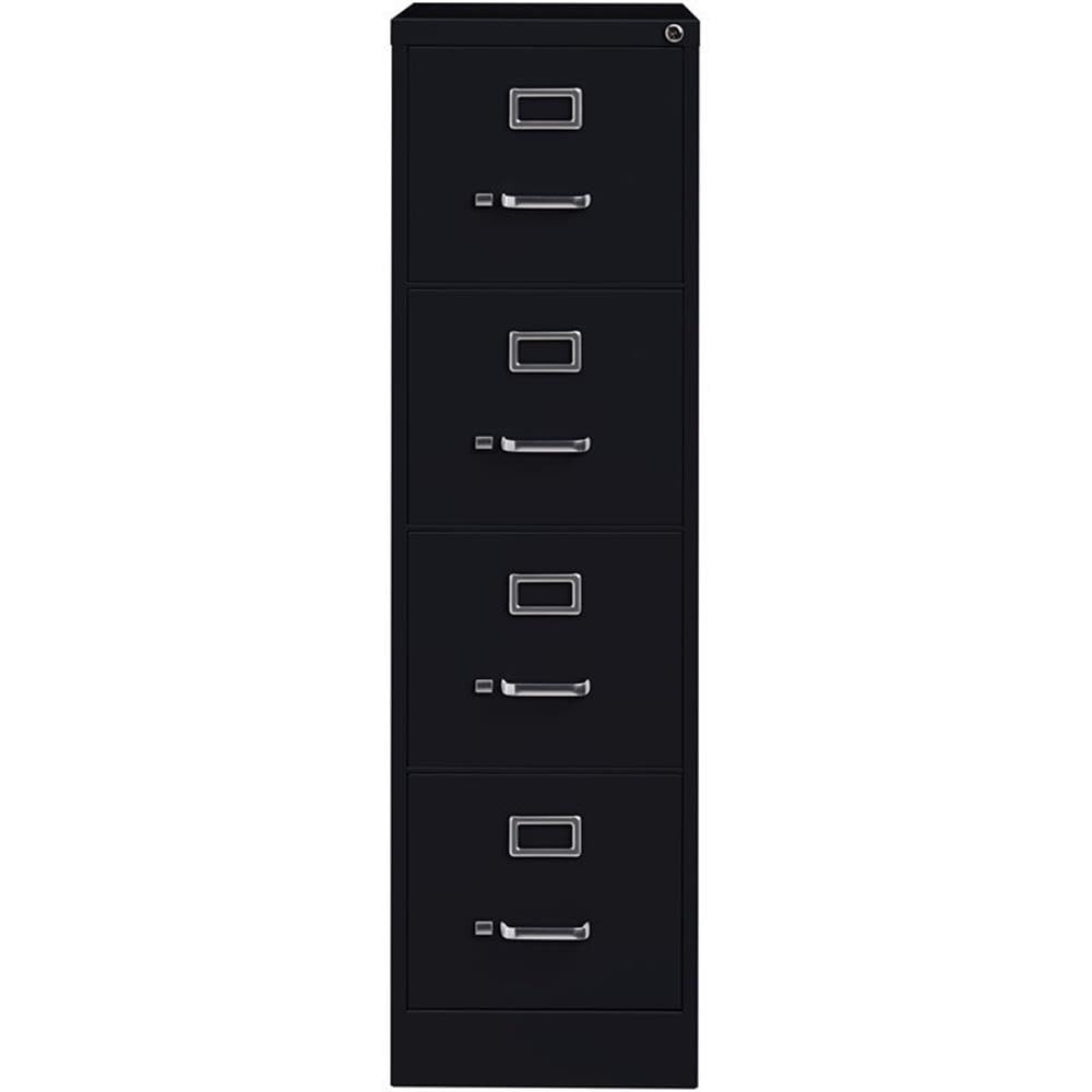 Black 4-Drawer Metal Vertical Filing Cabinet T3528