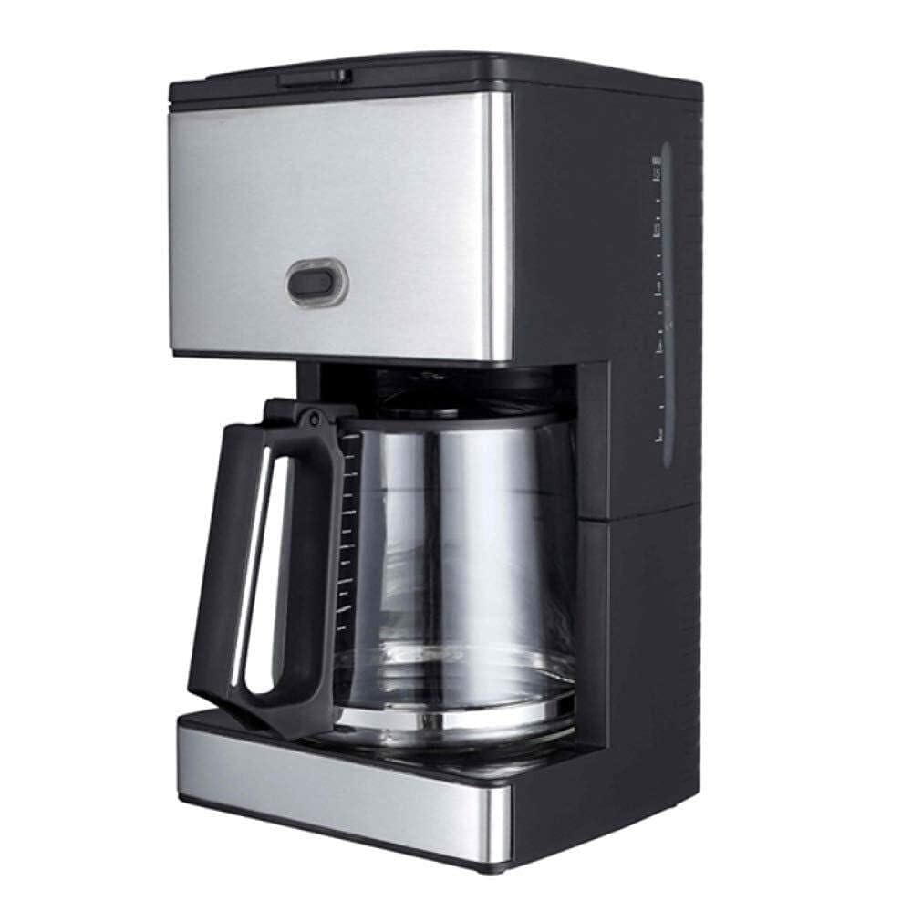 Black Stainless Steel 1.8L Drip Coffee Maker A4269