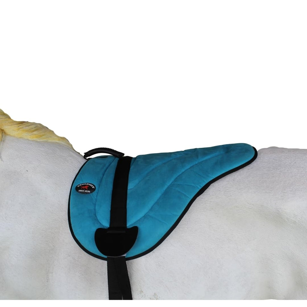 Lightweight Neoprene Padded Bareback Saddle Pad with Stirrups & Cinch U221131