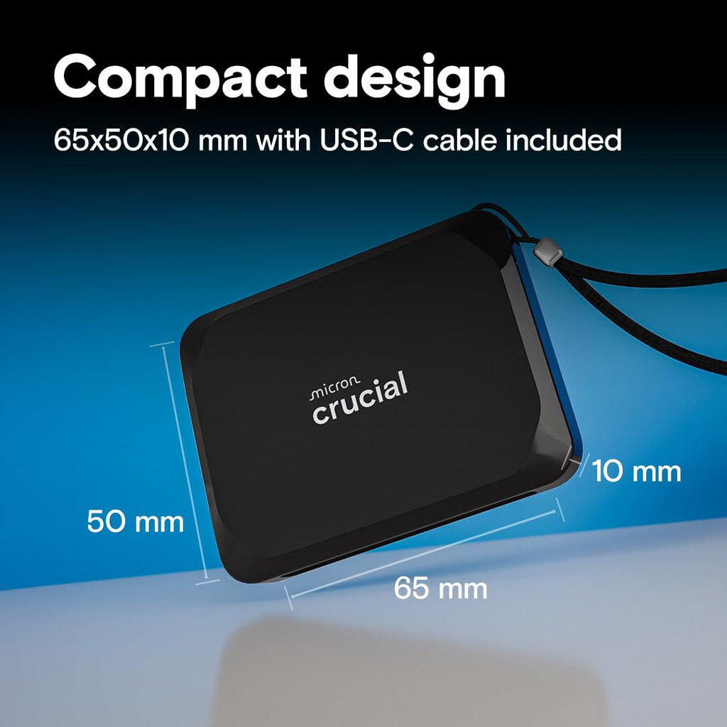 1TB Portable SSD USB-C Black O46331