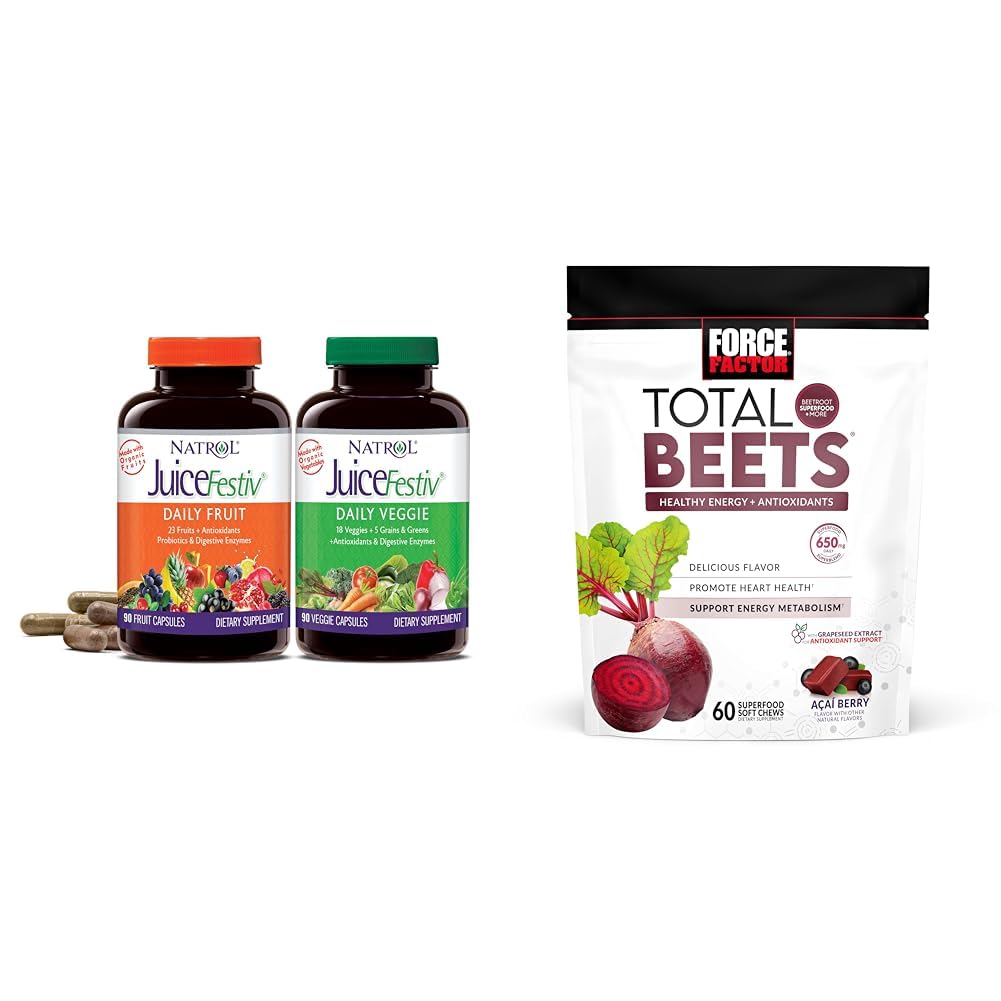 Daily Fruit & Veggie Soft Chews with Beetroot S3836