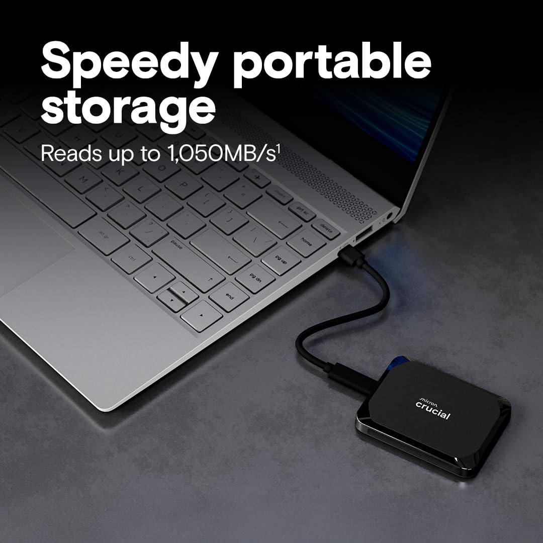 1TB Portable SSD USB-C Black O46331