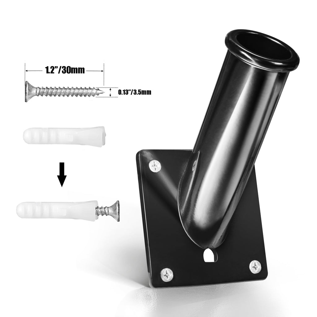 45 Degree Angle Aluminum Flag Pole Mounting Bracket D874784