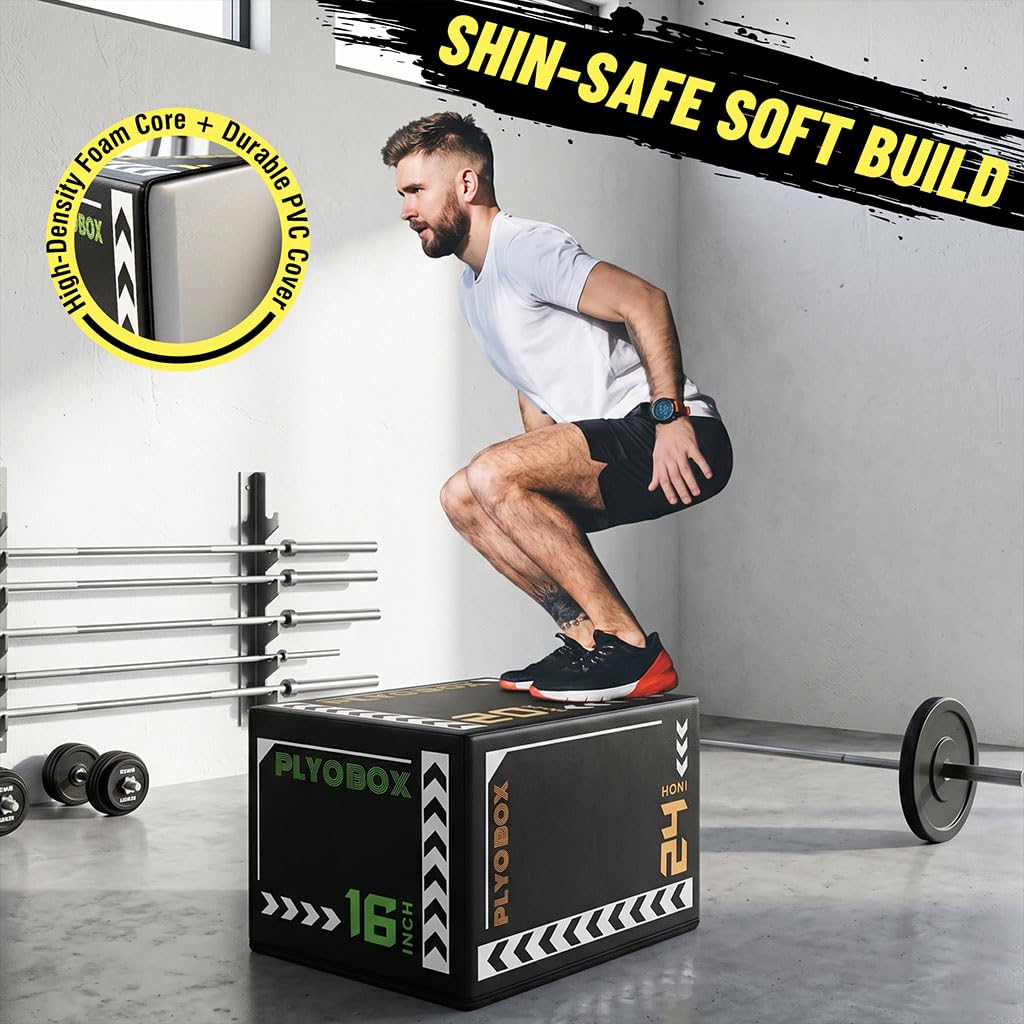 3-in-1 Plyometric Jump Box F630