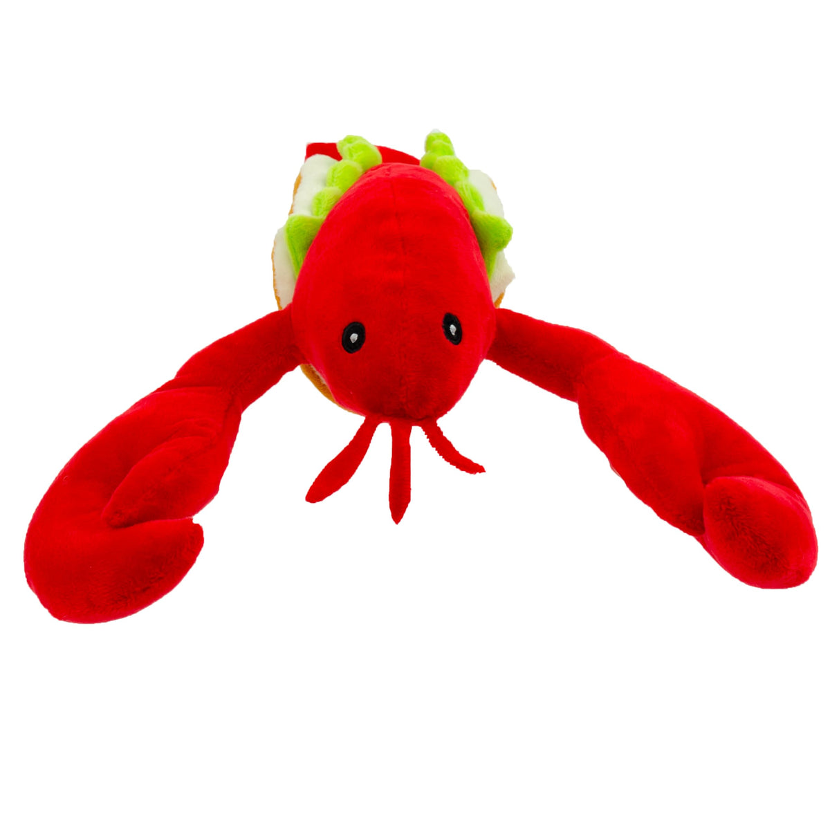 10 Inch Plush Pet Toy with Squeaker and Crinkle L91469