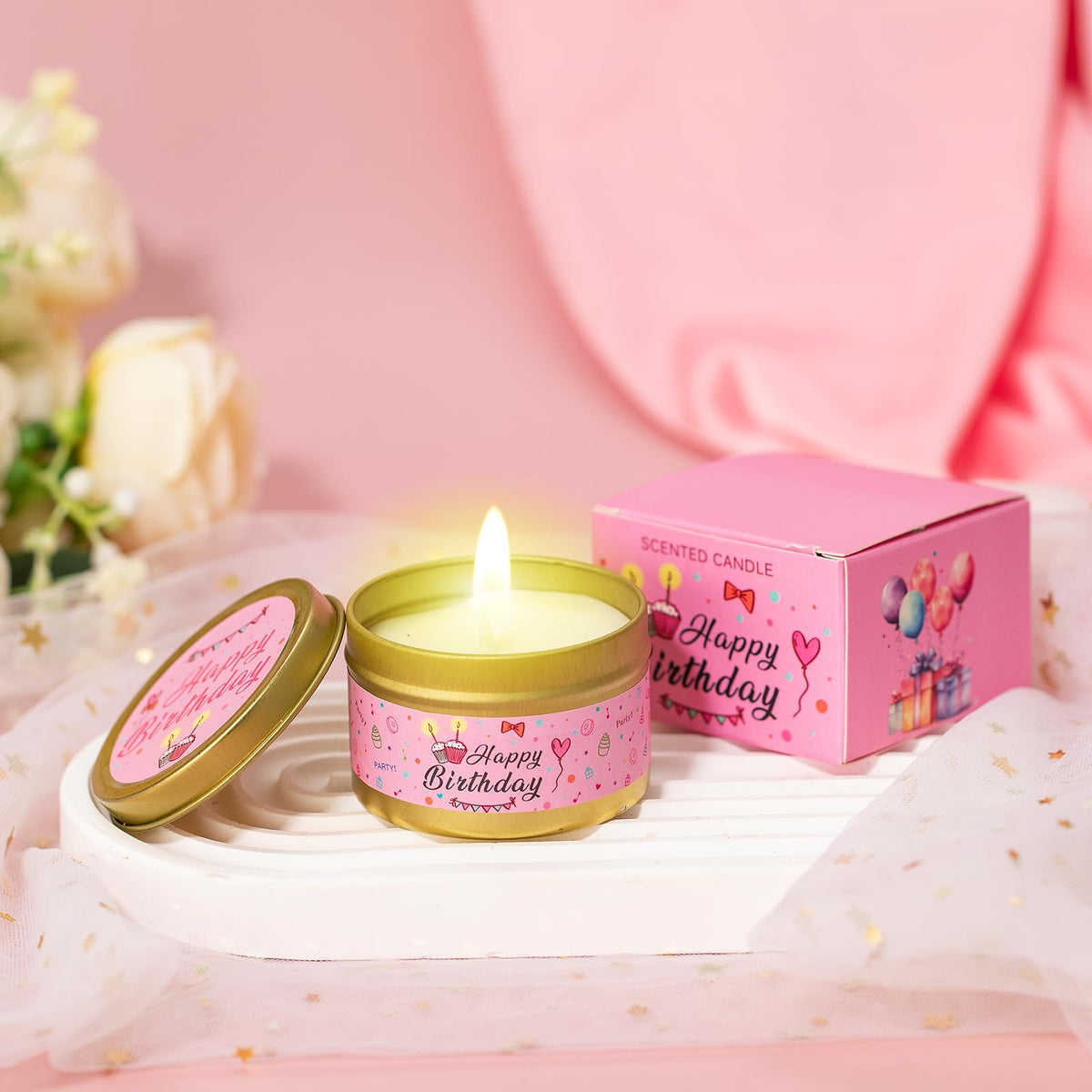 Pink Gift Basket D27542