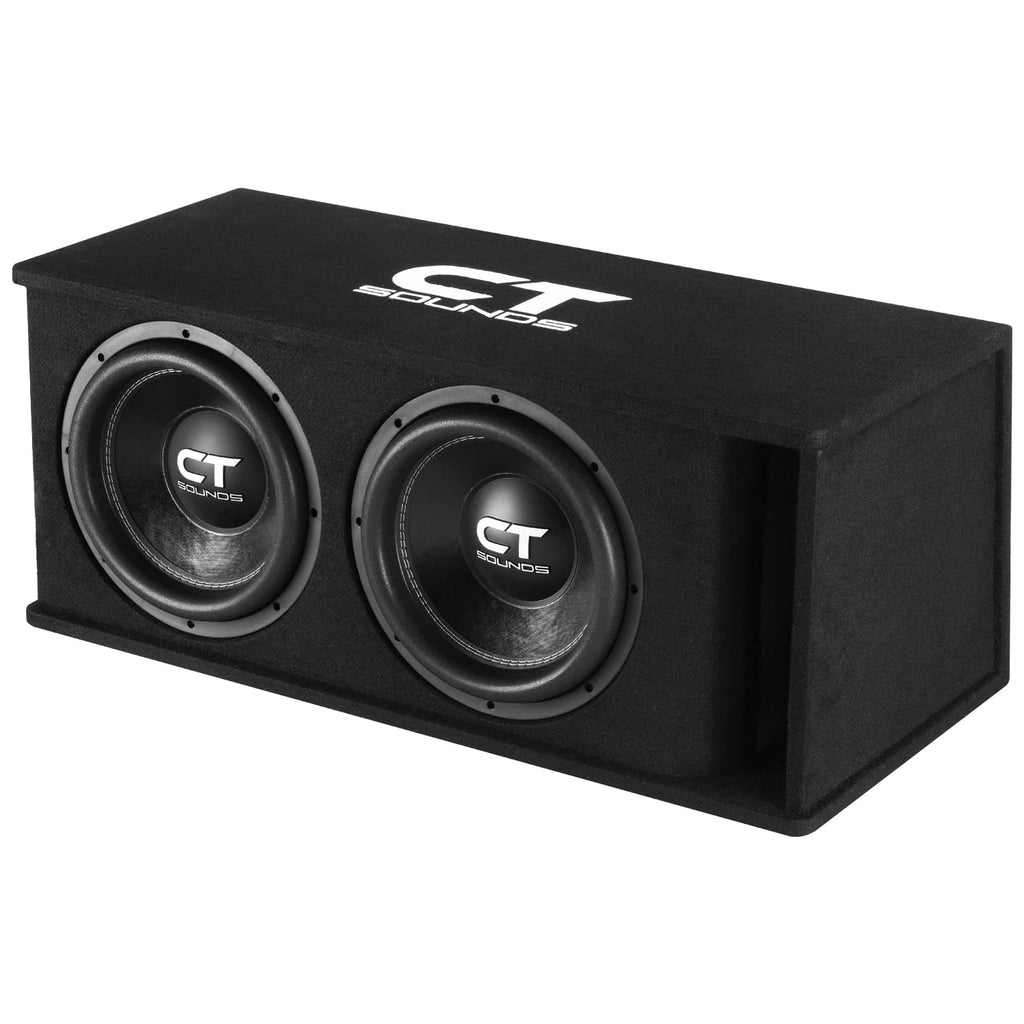 Dual 12” 2600W Ported Car Subwoofer Box K780444