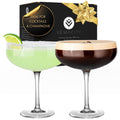Handblown Coupe Cocktail Glasses Set of 2 K46279