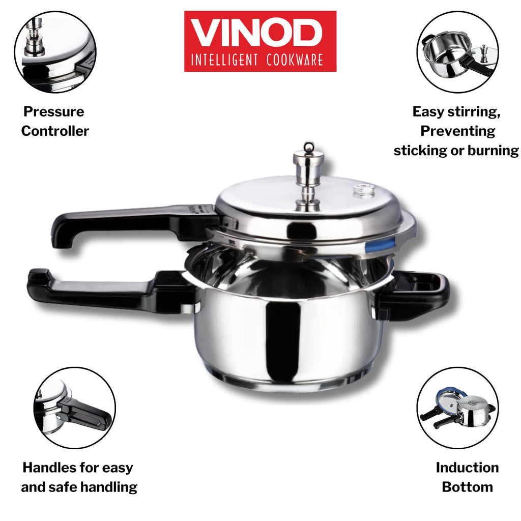 Stainless Steel 2-Liter Pressure Cooker J2426