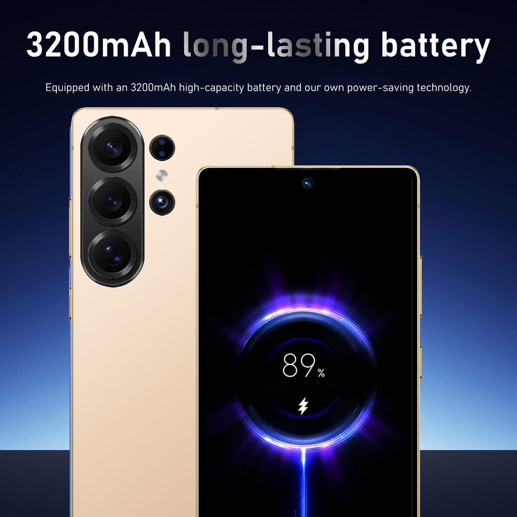 Unlocked Android Smartphone 6.71" HD Screen 2GB+16GB Black Y96658
