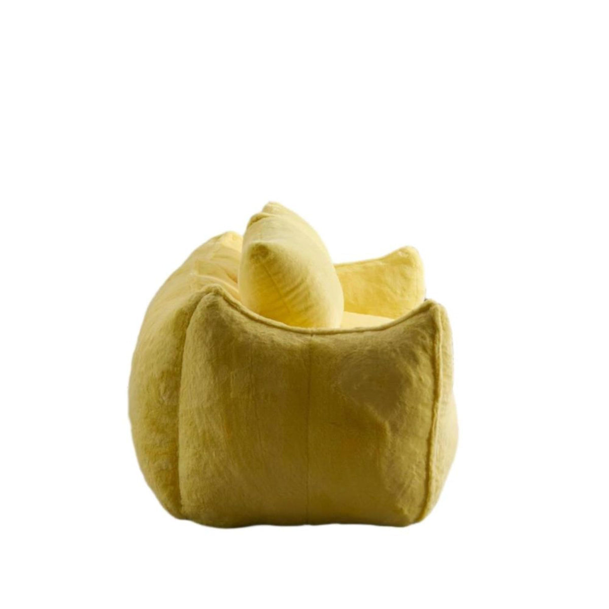 Oversized Faux Fur Memory Foam Bean Bag Sofa J461