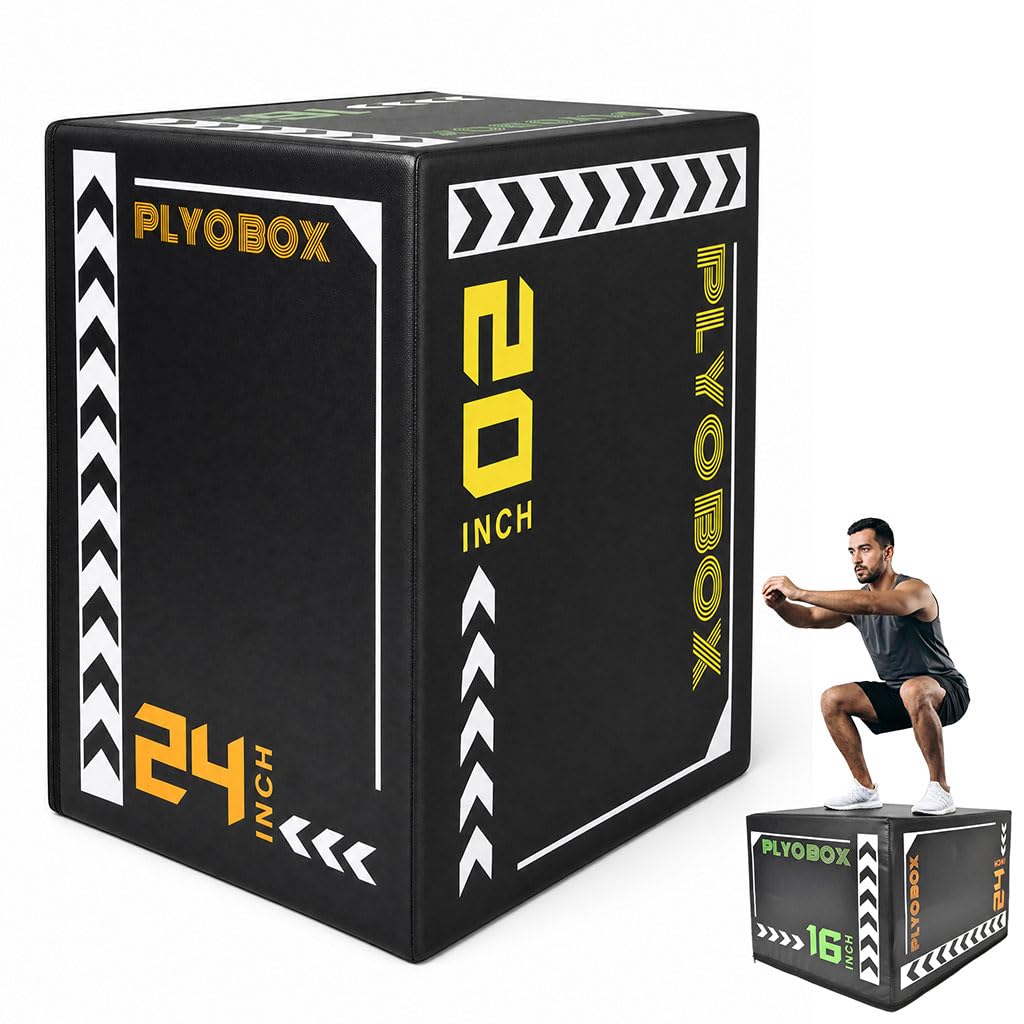 3-in-1 Plyometric Jump Box F630
