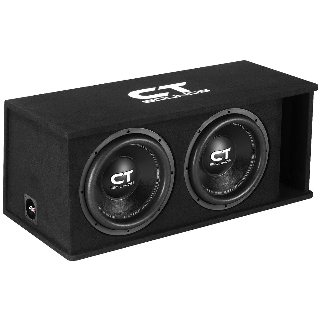 Dual 12” 2600W Ported Car Subwoofer Box K780444