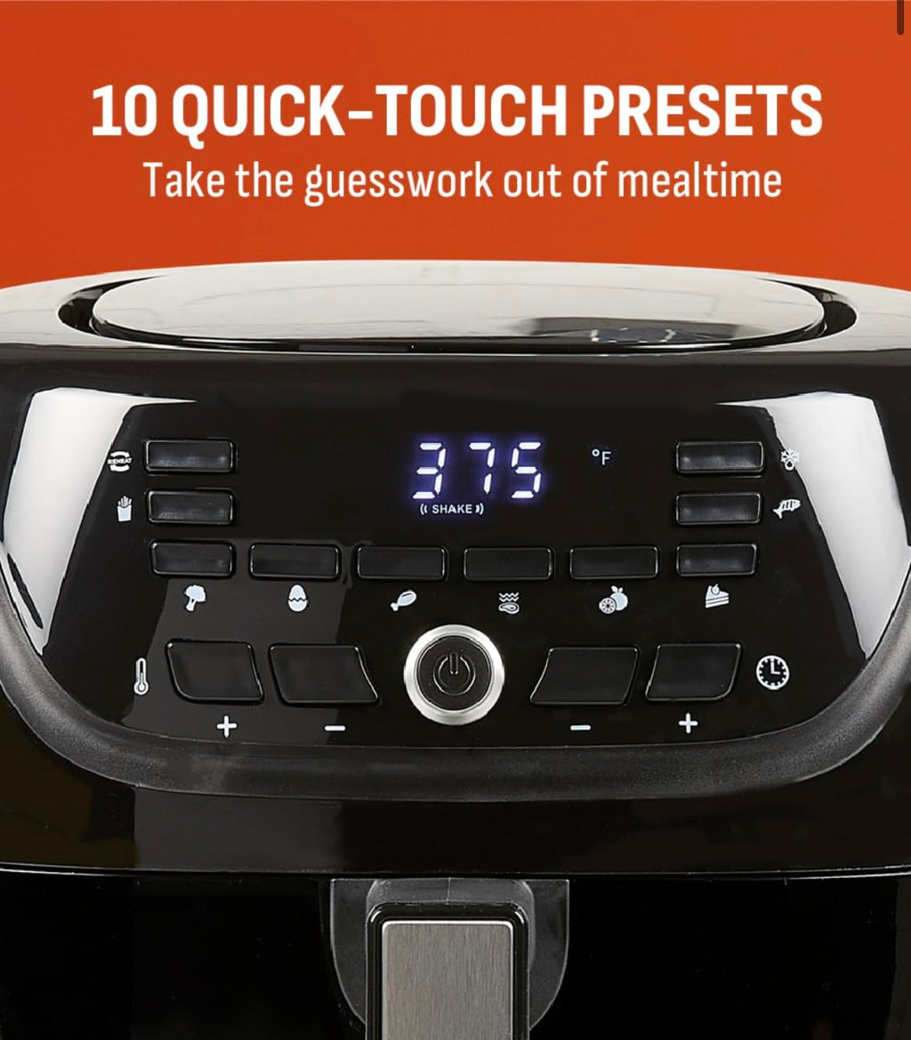 6-QT Air Fryer with 10 Presets D599111