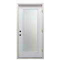 Primed Left Hand Outswing Full Lite Clear Glass Prehung Door S929