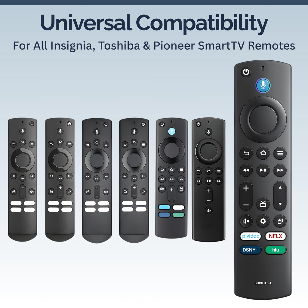 Replacement Voice Remote for Smart TVs, 1 Pack F163772