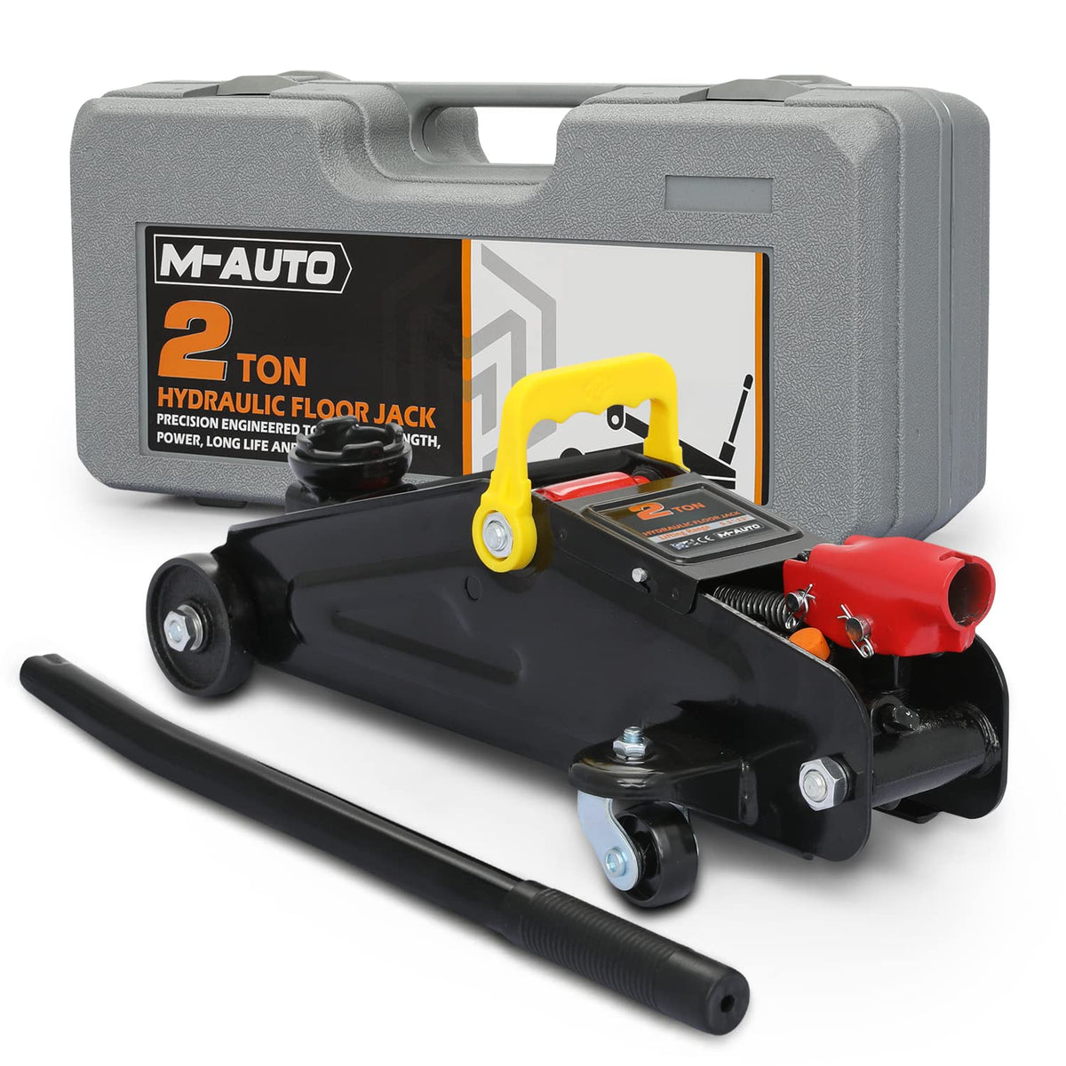 2 Ton Hydraulic Trolley Jack Car Lift with Storage Case W158305