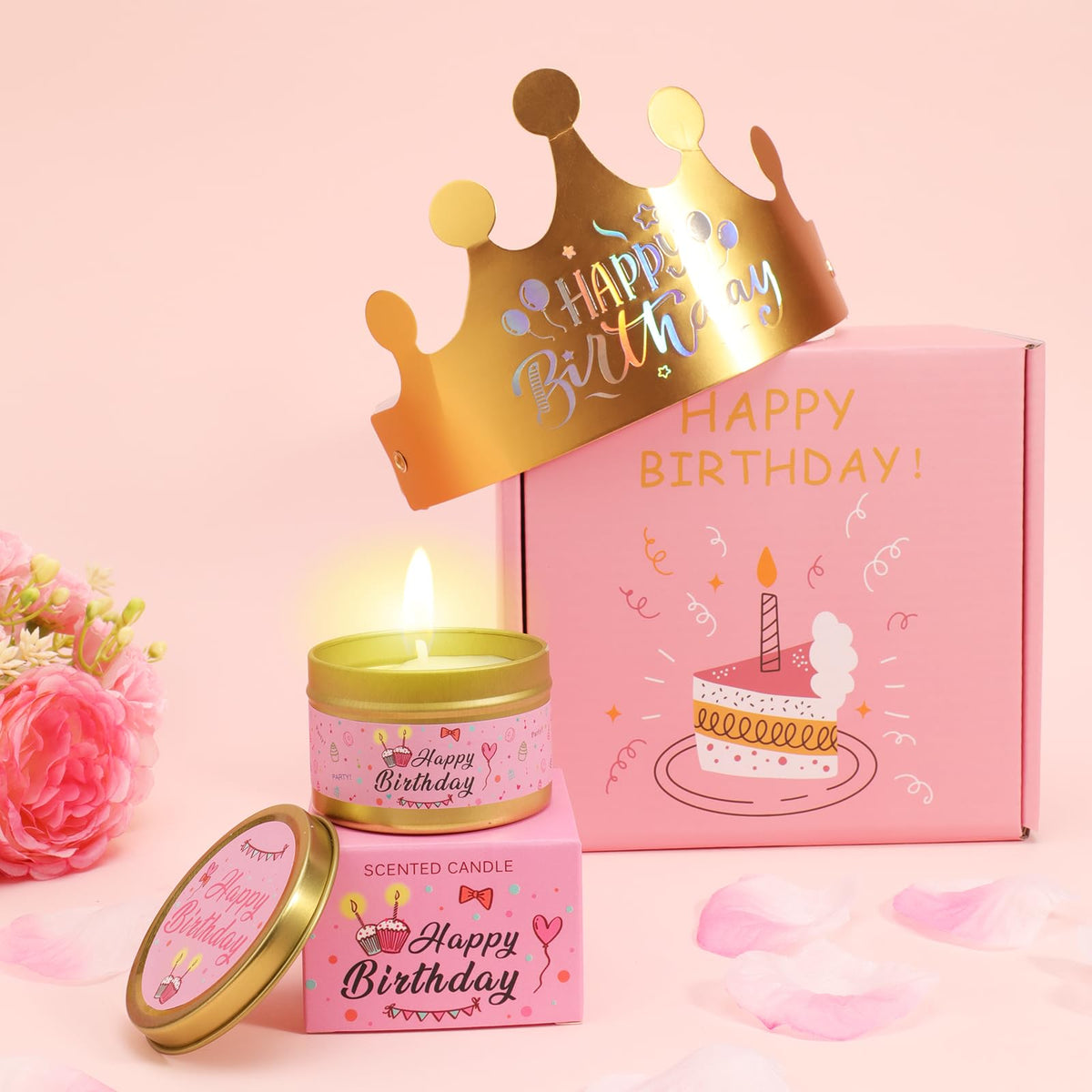 Pink Gift Basket D27542