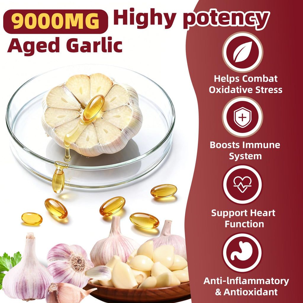 Aged Garlic Extract Vegetarian Softgels L968