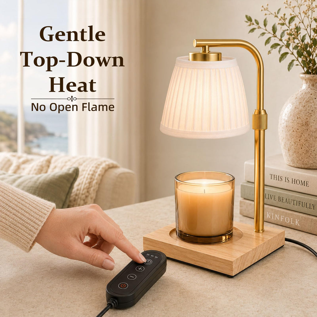 Candle Warmer Lamp with Timer and Dimmable Table Lamp H894