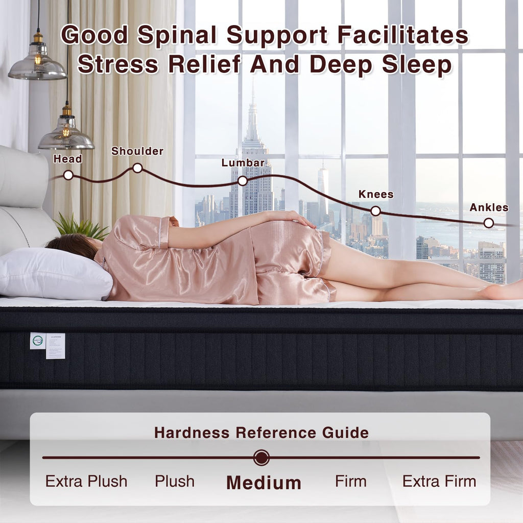 Full Size 12 Inch Hybrid Mattress R76577