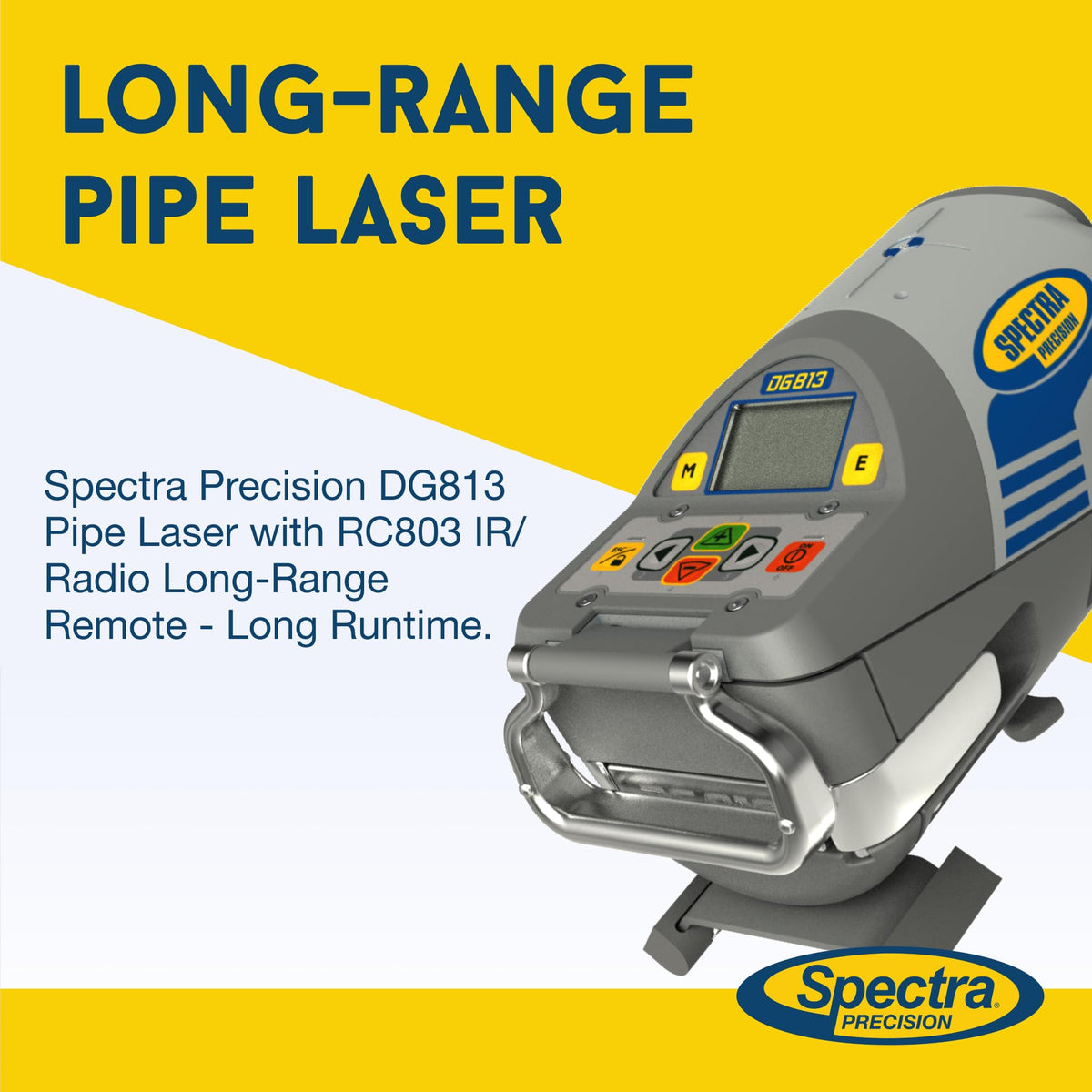 Self-Leveling Pipe Laser Red Beam D473790