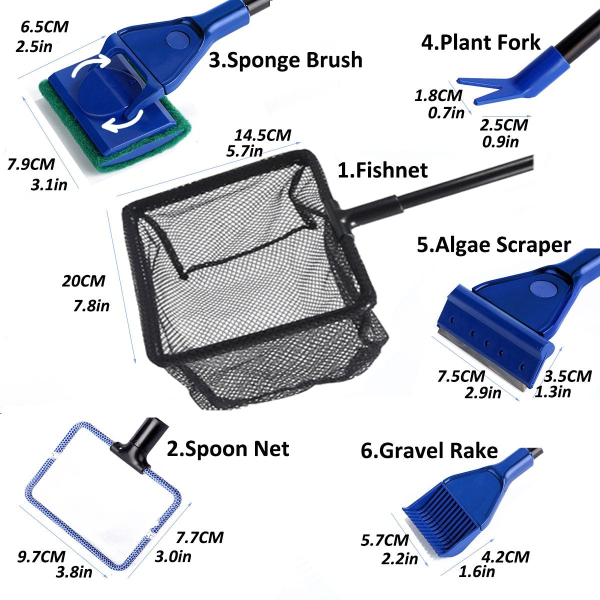 Aquarium Cleaning Tool Set F615147