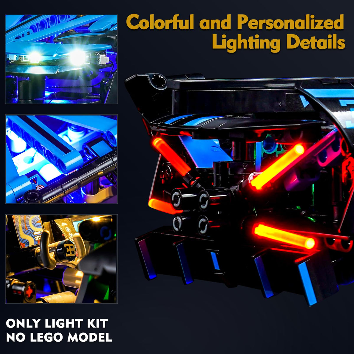 LED Light Kit for Building Set P50747