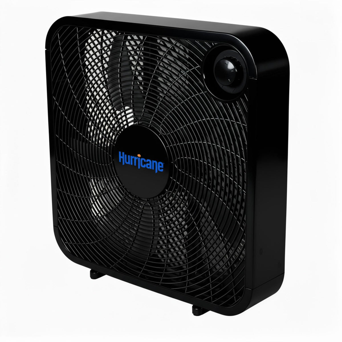 Black 3 Speed 20in Floor Box Fan S783920