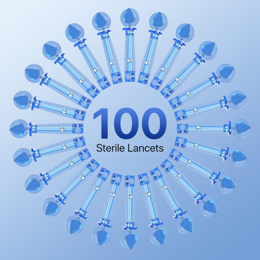 Blood Glucose Test Strips 100ct & Lancets 100ct E693