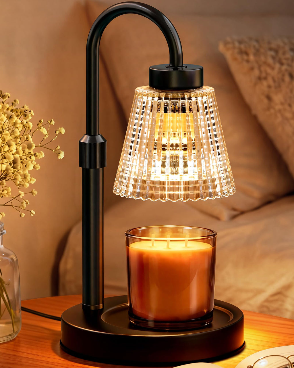 Candle Warmer Lamp with Timer and Dimmer Y710723