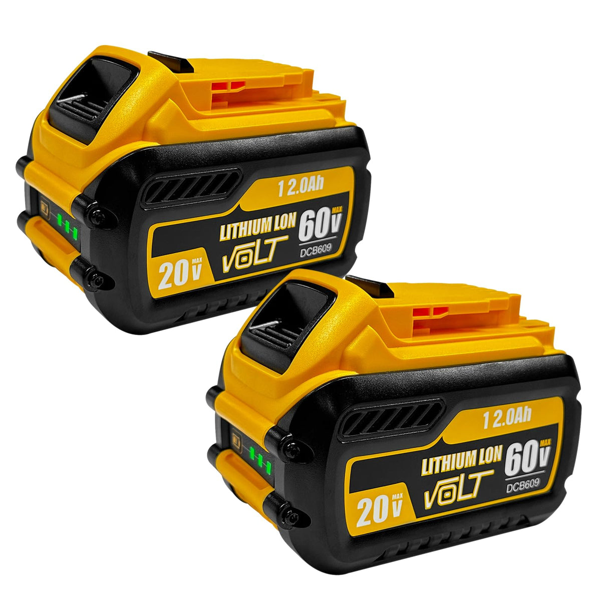 12000mAh Replacement Battery 2 Pack D8260