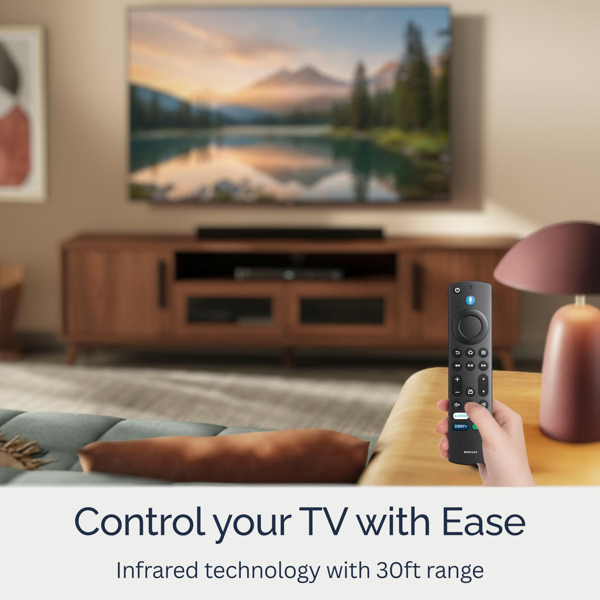 Replacement Voice Remote for Smart TVs, 1 Pack F163772