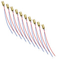 10-Pack 3.3V 650nm Mini Red Laser Dot Diode Module 6mm 5mW I70124