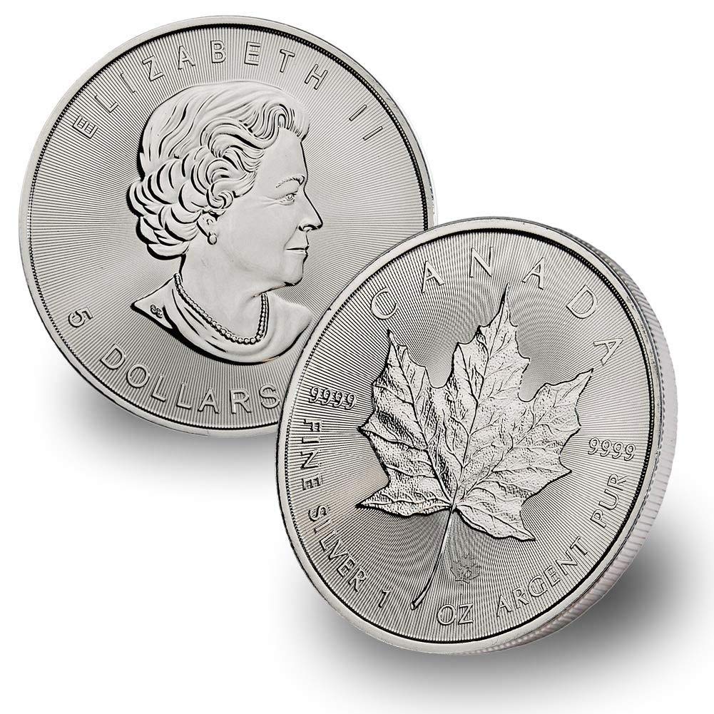 1 oz Canadian Silver Maple Leaf F68802