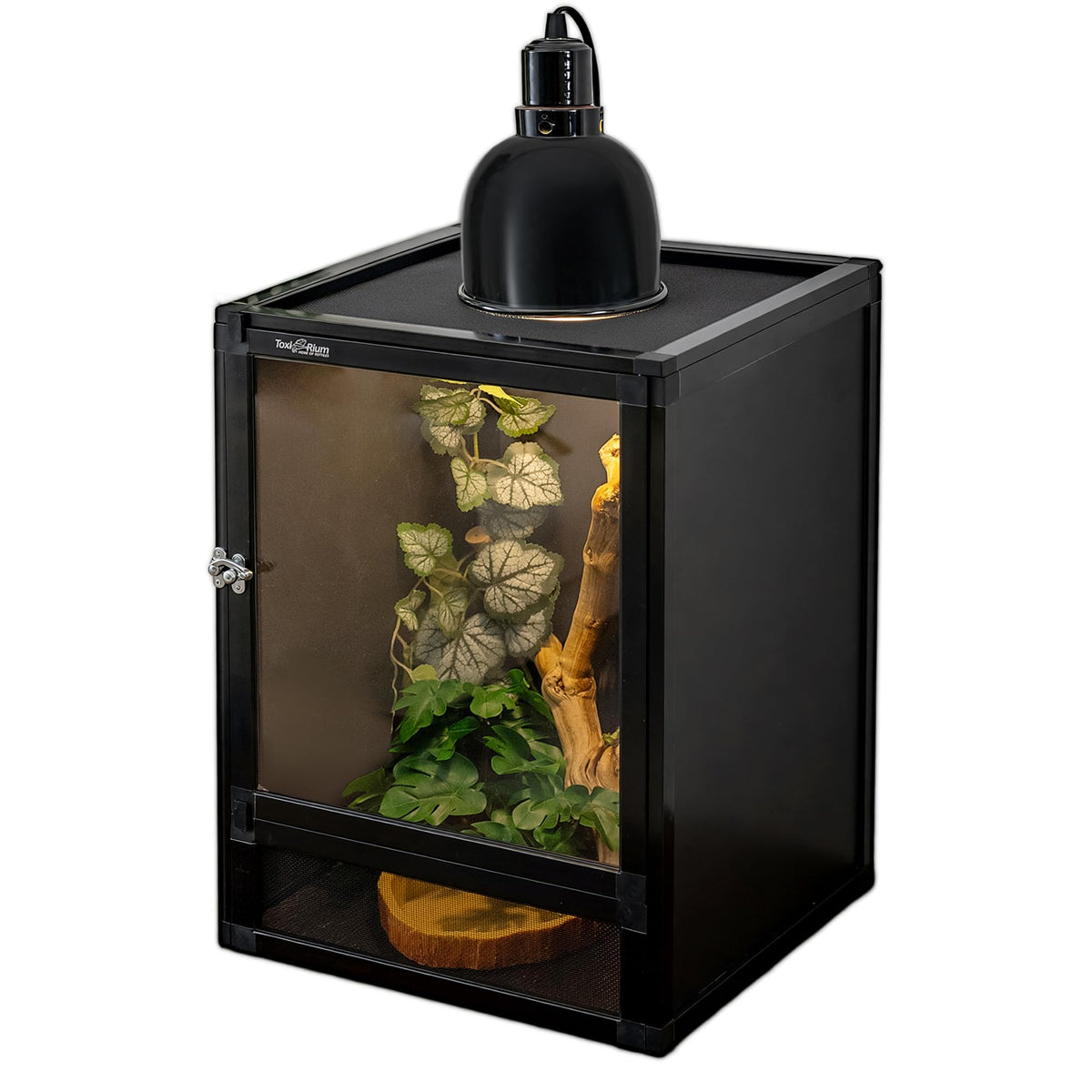 12"x12"x18" PVC Reptile Terrarium with Screen & Acrylic Doors D225