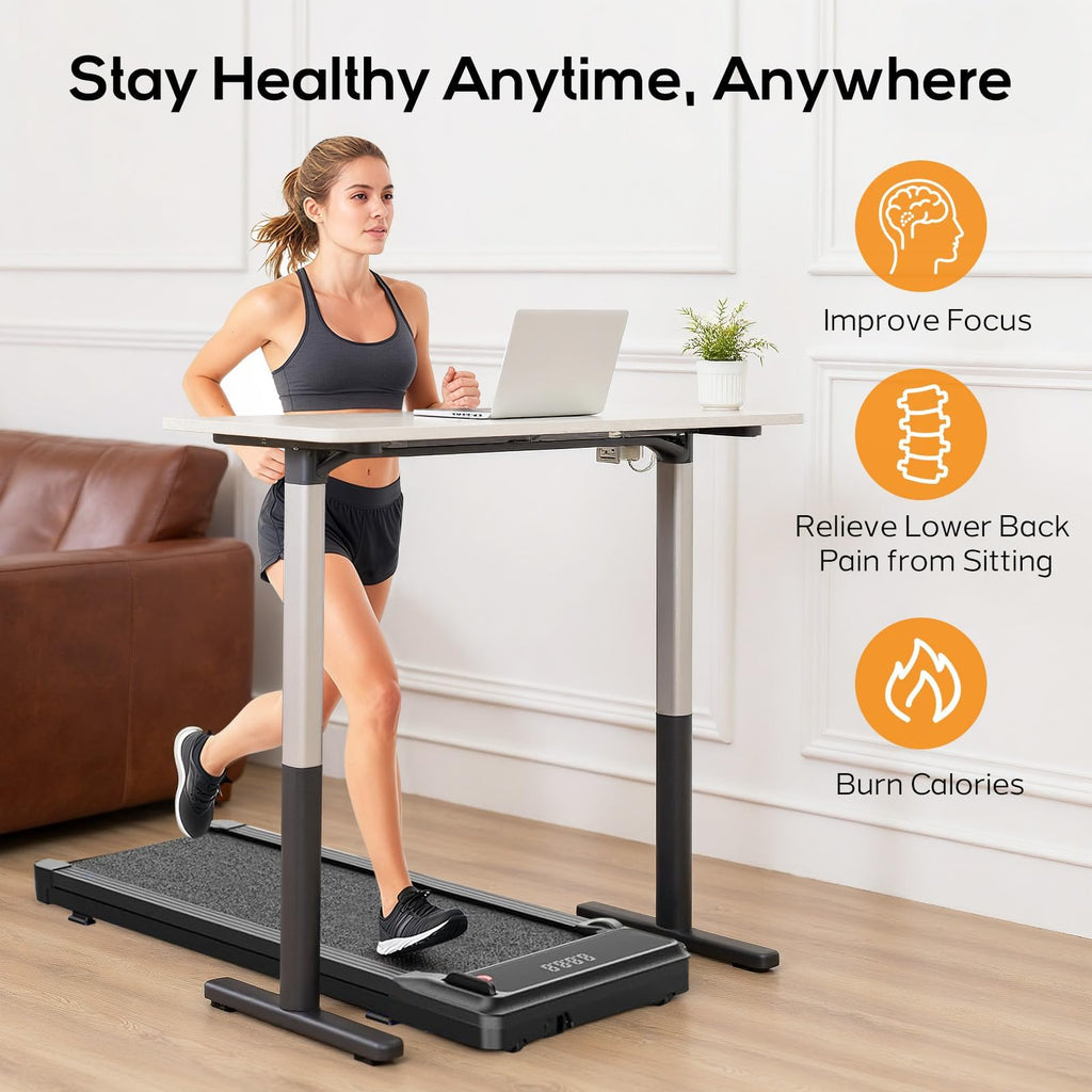 Portable Compact Electric Walking Treadmill X766249