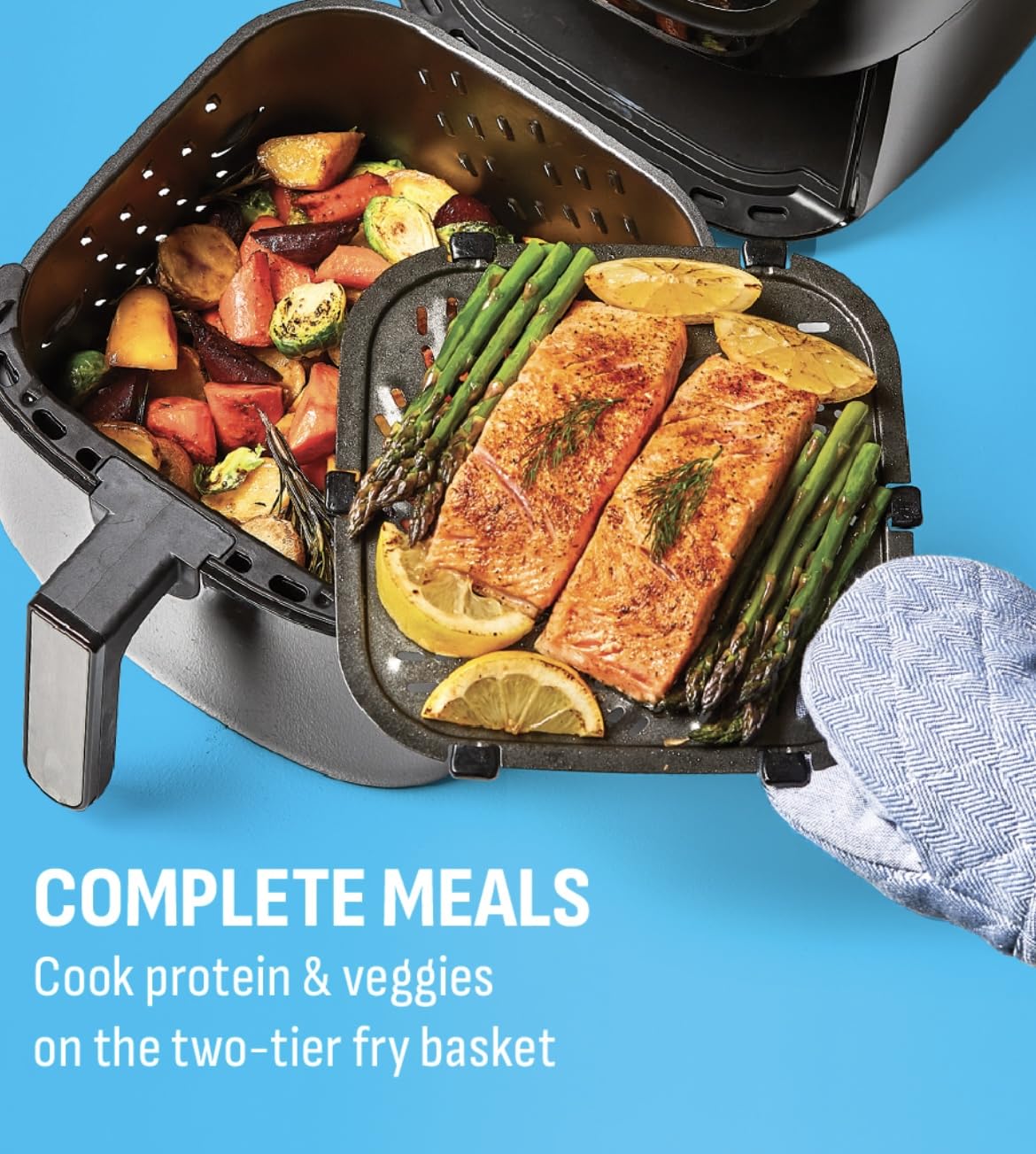 6-QT Air Fryer with 10 Presets D599111