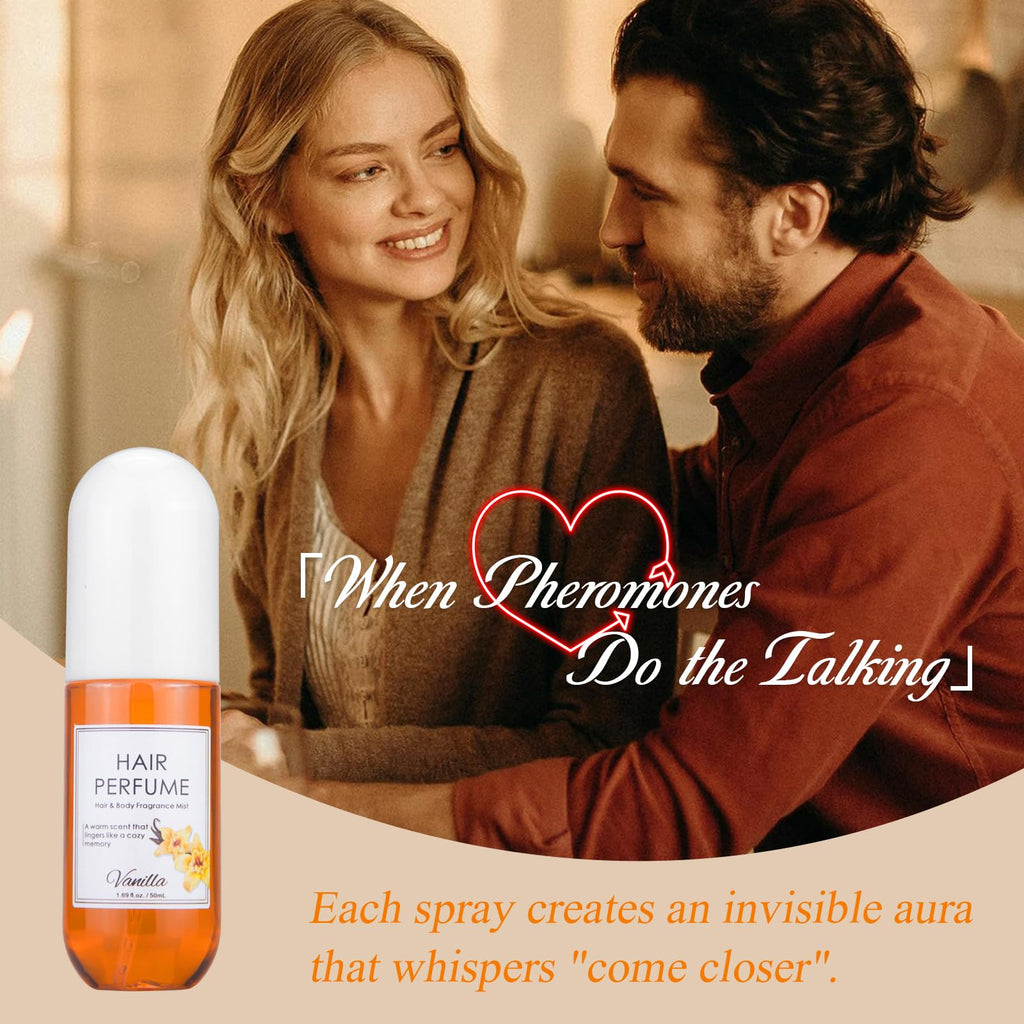 Vanilla Hair & Body Perfume Spray, Alcohol-Free, 1.7 Oz G582