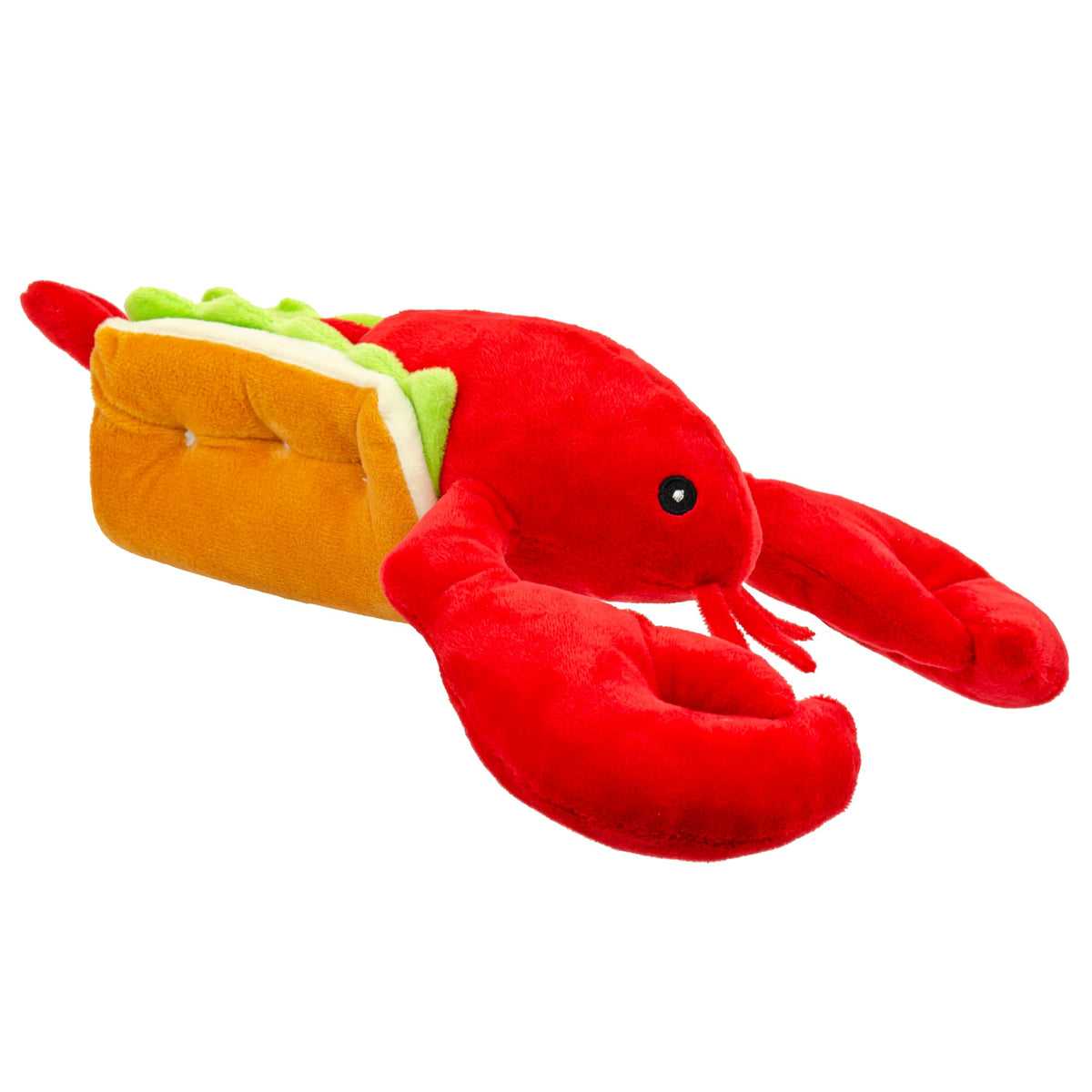 10 Inch Plush Pet Toy with Squeaker and Crinkle L91469