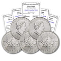1 oz Canadian Silver Maple Leaf F68802