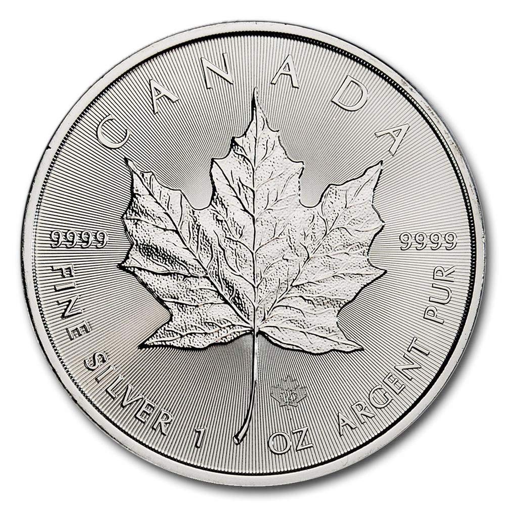1 oz Canadian Silver Maple Leaf F68802