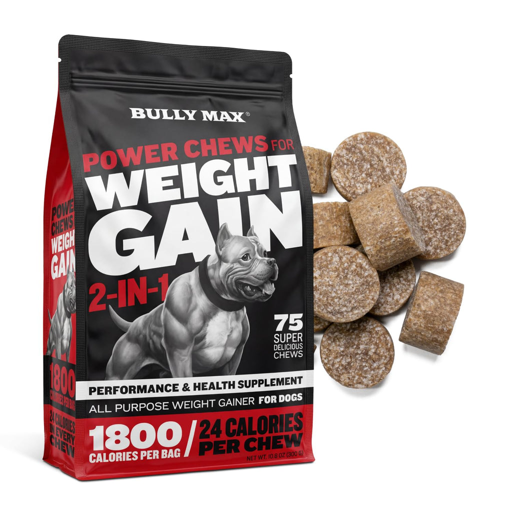 High Calorie Dog Weight Gainer Soft Chews 75 Chews L417
