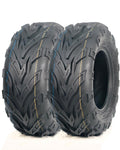 Set of 2 19x7-8 Tubeless ATV Tires F102597