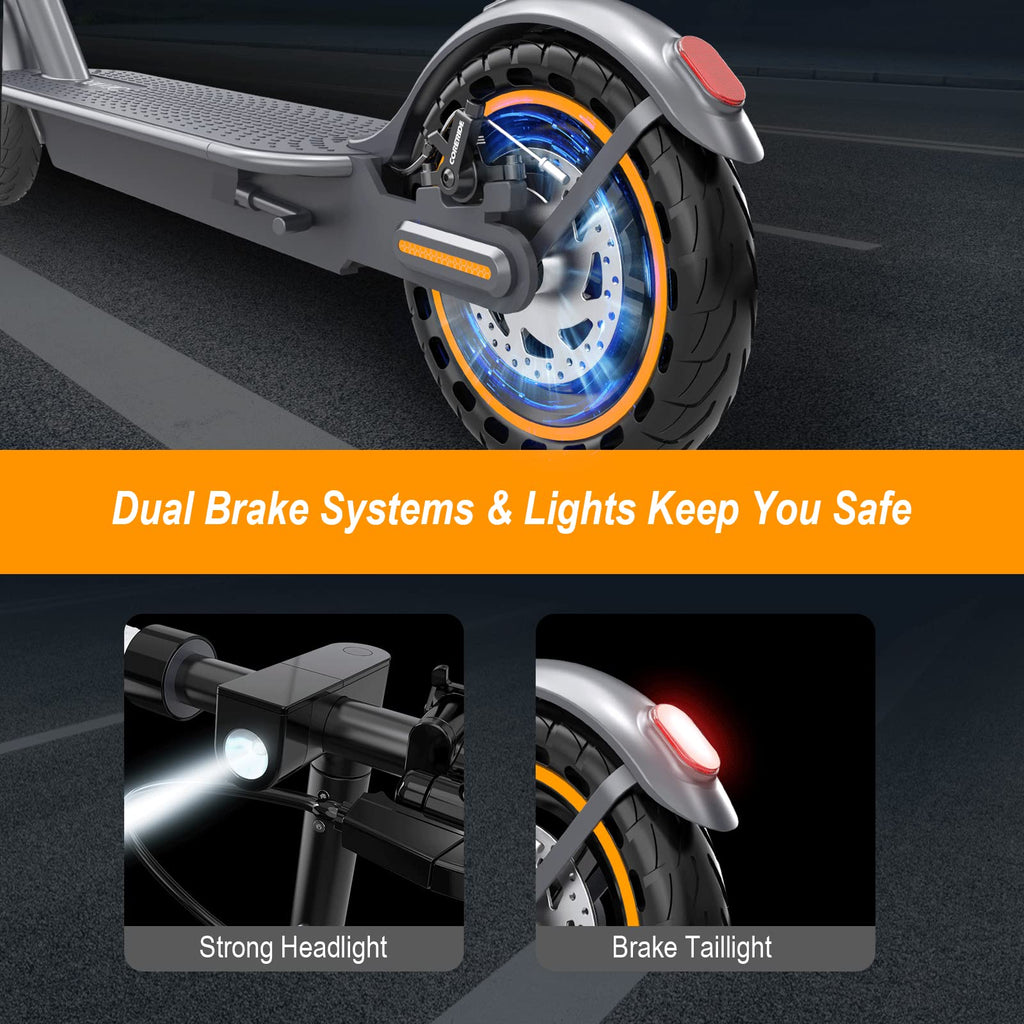 Electric Scooter with Dual Suspension U8988