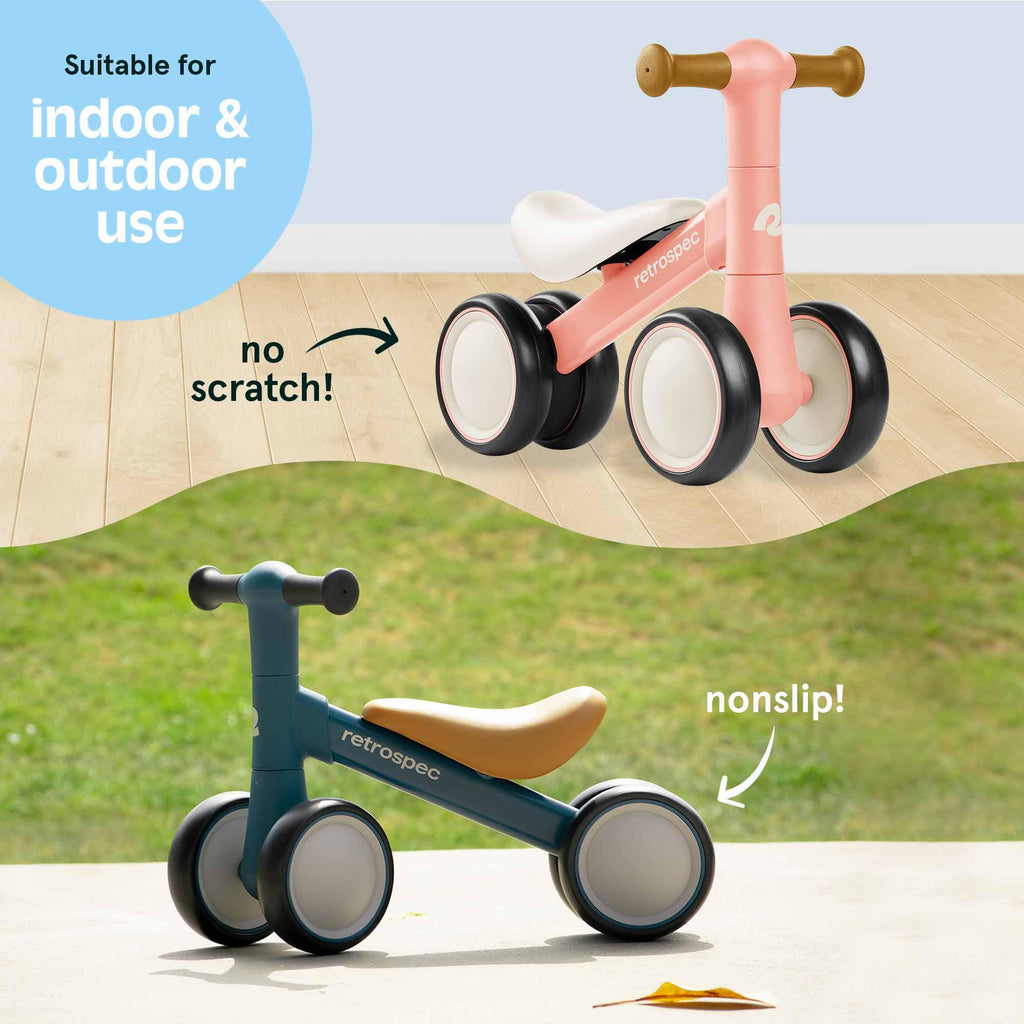Baby Walker Balance Bike with 4 Wheels A637