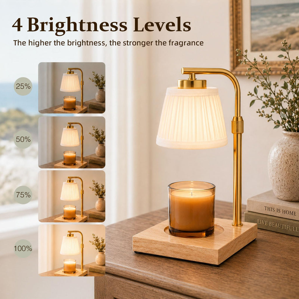 Candle Warmer Lamp with Timer and Dimmable Table Lamp H894