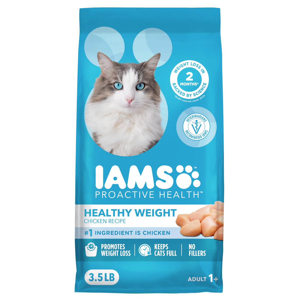 Healthy Weight Chicken Dry Cat Food 3.5 lb Q8431