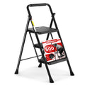Folding Step Ladder with Anti-Slip Pedal A90757