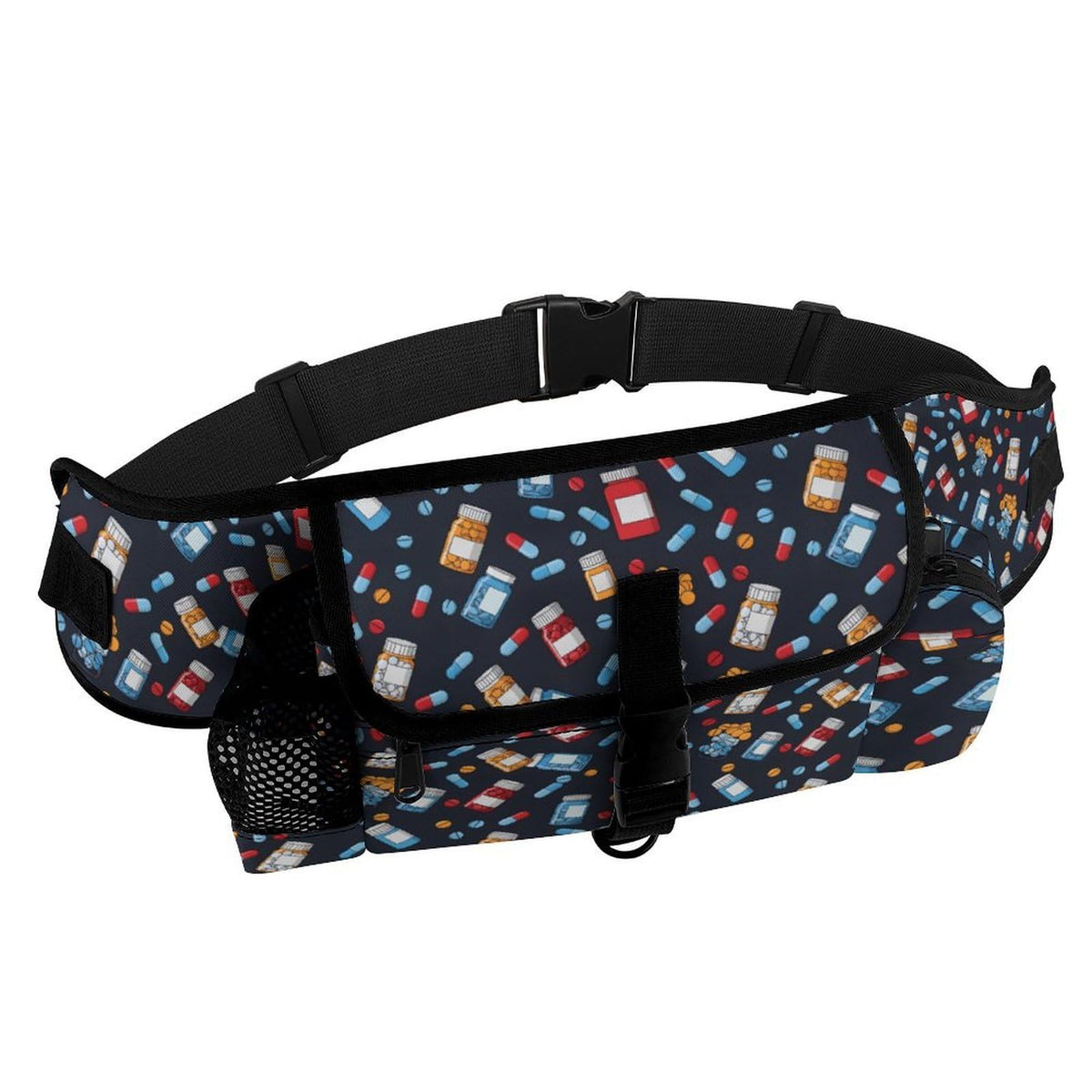 White Dog Walking Fanny Pack C41054